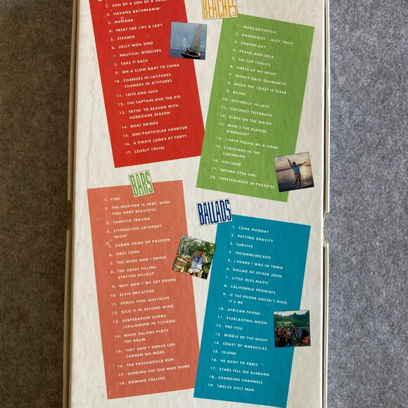 Rare Jimmy Buffet 'Boats, Beaches, Bars & Ballads' CD  boxed collection - Picture 2 of 3